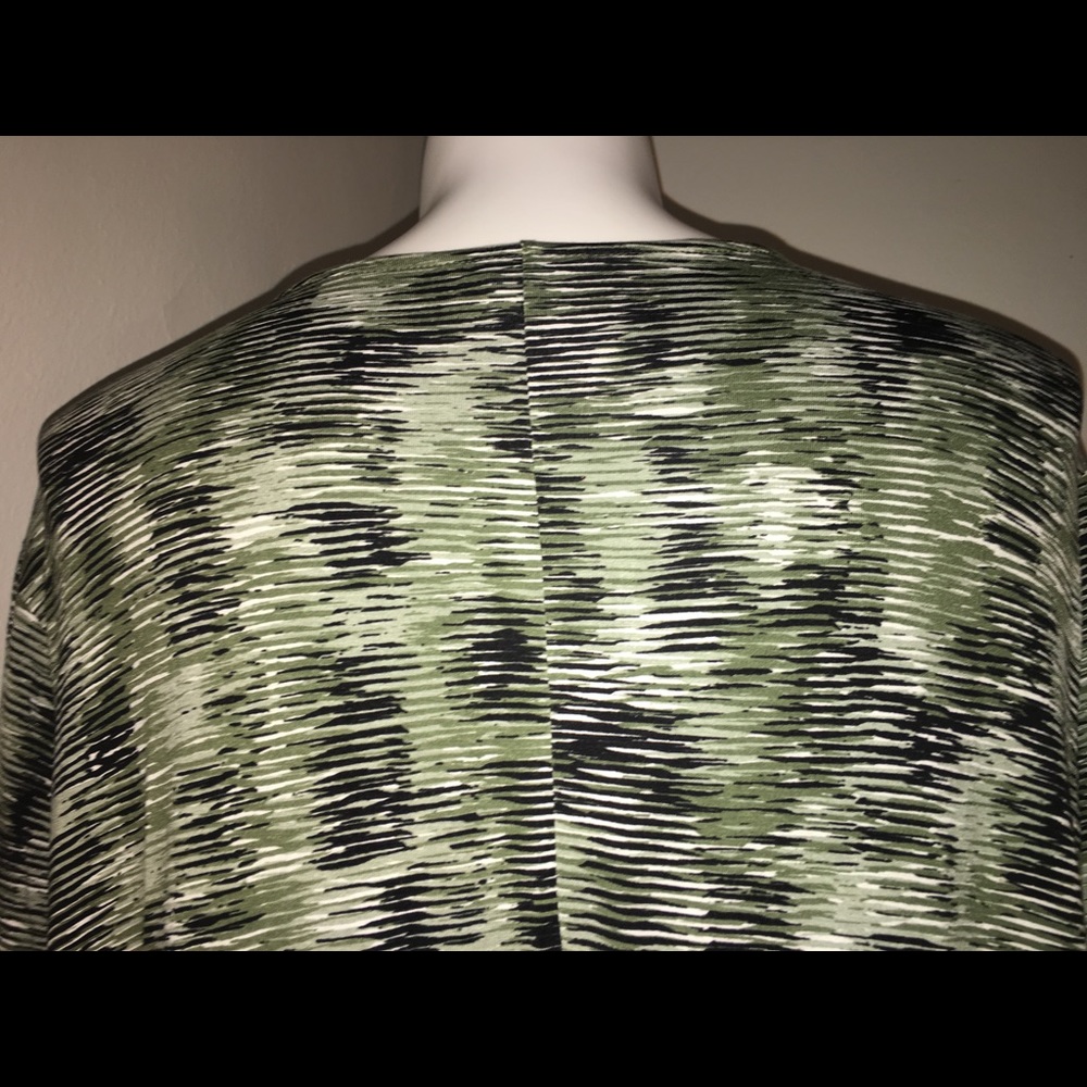 Catherine's Curvy Collection Green Striped Dress - Picture 4 of 6